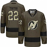 Glued New Jersey Devils #22 Jordin Tootoo Green Salute to Service NHL Jersey,baseball caps,new era cap wholesale,wholesale hats